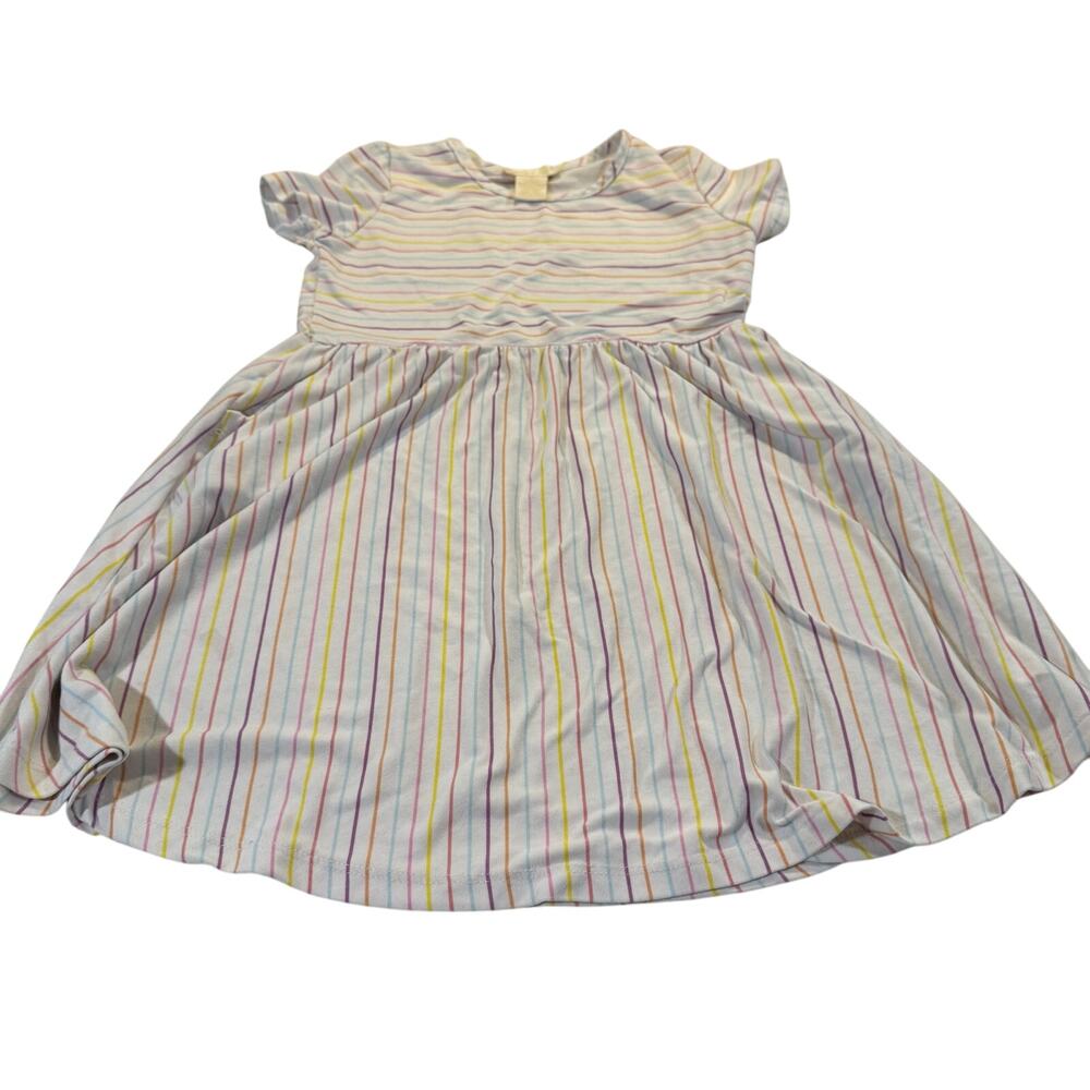 Emma & Elsa Girl Size 6 Striped Dress